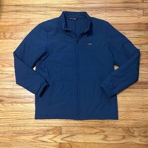 Travis Mathew Navy Blue Palisades Puffer Jacket